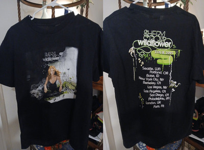 Sheryl Crow Wildflower Concert Unisex 100% Cotton Shirt-5XL AL725