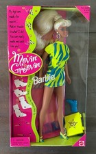 Vintage Mattel Barbie Movin' Groovin' Blonde Articulated 11.5" Doll NIB