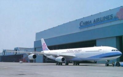 China Airlines Airbus A340-300 B-18801 @ Taipei 2001 - postcard | eBay