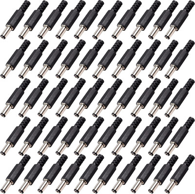 50 Stück DC Hohlstecker 5.5 Mm X 2.1 Mm,Dc Power Jack 5,5 X 2,1 Mm,Dc -Stecker 2