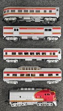 M.T.H. Electric Trains Santa Fe 16, 3239, 3485, 3161, 503, Train Set UNTESTED