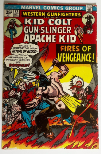 Western Gunfighters #32 (1975) - Marvel Comics (Bagged/Boarded) - Foto 1 di 13