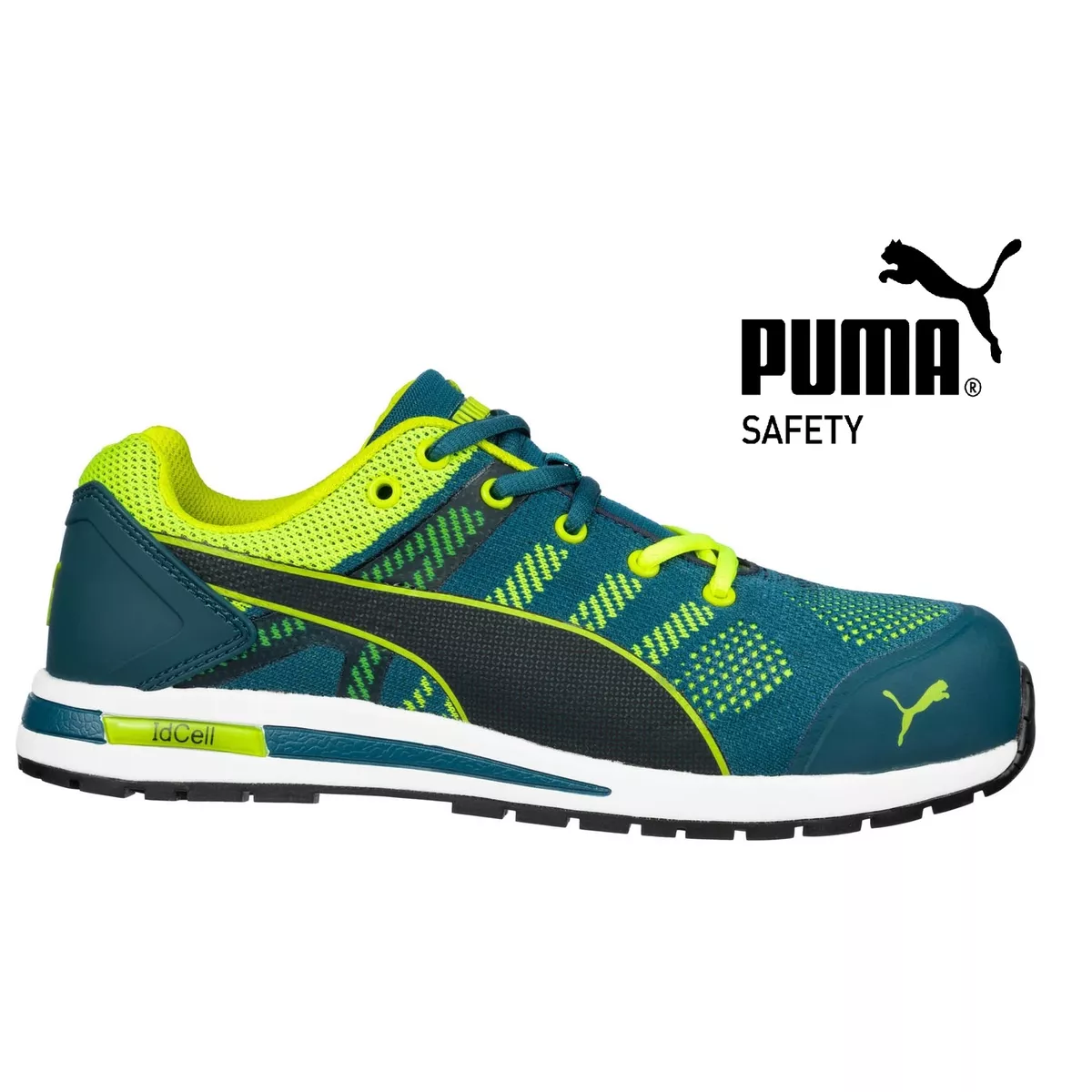 maart De layout Voorspeller PUMA Sicherheitsschuhe S1P ELEVATE KNIT GREEN LOW 643170 Arbeitsschuhe  64.317.0 | eBay