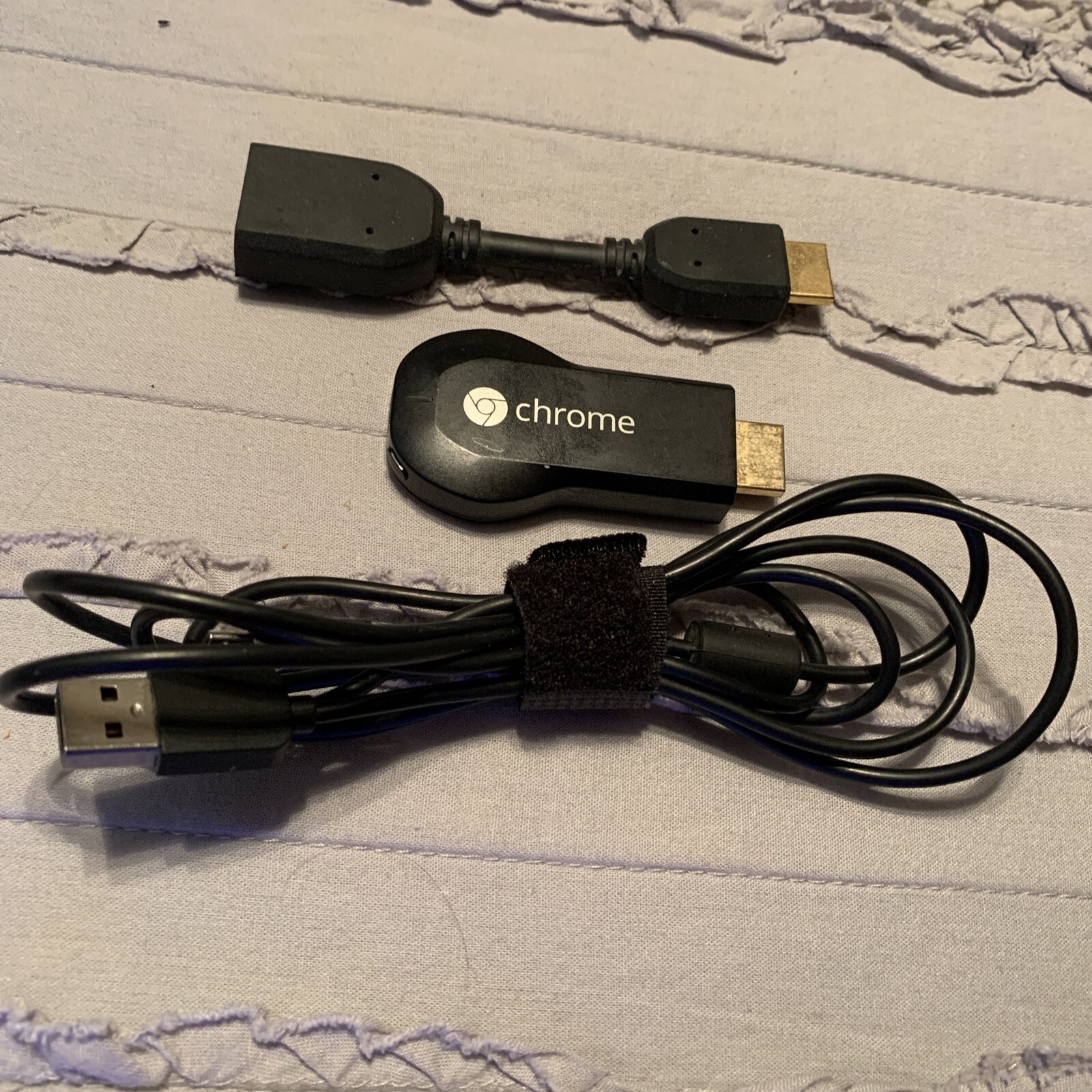 Google Chromecast (1st Generation) HDMI Media Streamer Black H2G242 eBay
