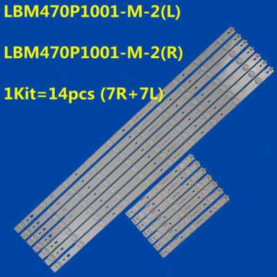 LED-Streifen Leisten LBM470P1001-M-2 LBM470P1001-M-2(R) Für Philips 47PFS7109/12