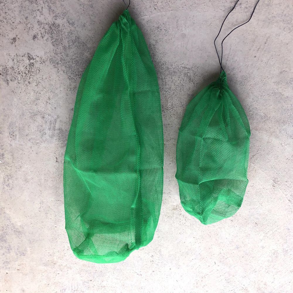 Green Fishing Net Fish Nets Bag Nylon Mesh Bag Live Fish Nets Mesh Bag