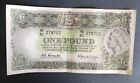 Australia 1961 Commonwealth Of Australia P-34 Sup+ One Pound Bill!