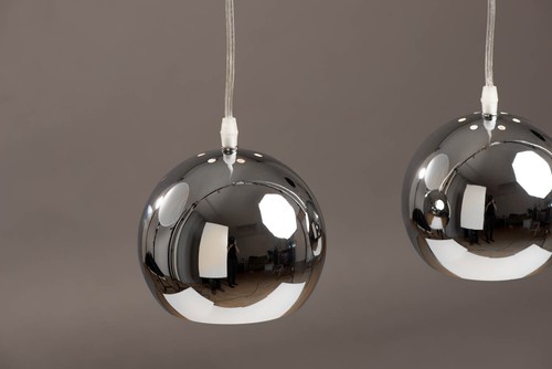 Hängeleuchte Trias lang chrom mehrflammig Pendelleuchte Hängelampe Deckenlampe - Bild 3 von 5