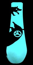 UNINC GLOW IN THE DARK 153cm Burton Snowboard Rare Classic Collector Vintage Art
