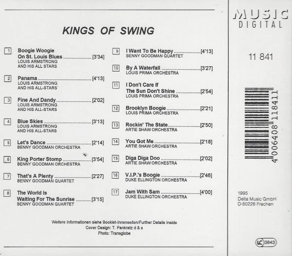 Kings Of Swing 3 - CD, Duke Ellington, Artie Shaw, Benny Goodman Orchestra u.a. - Bild 2 von 2