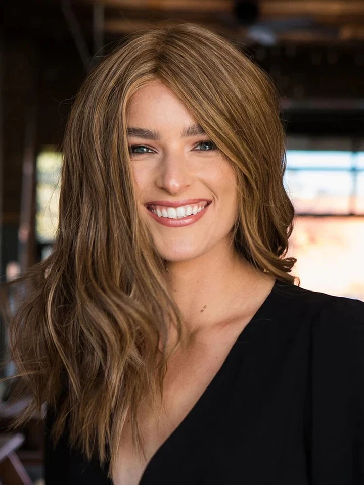 VERONICA Wig Envy Hair 30%70%HeatOK Darker Red LaceFt AllHandtiedMonotop 5STARS - Image 3 of 4