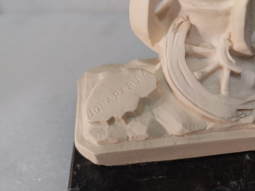 Frankreich Französisch Napoleon Bonaparte Statue Harzstatue Modell Marmorsockel - Bild 7 von 11