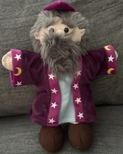 Constructive Playthings Royal Puppets Wizard Plush Stuffed Toy Hand Puppet