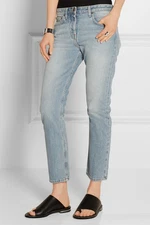 $550 The Row Ashland Light Blue Mid-Rise Denim Jeans sz 8/M