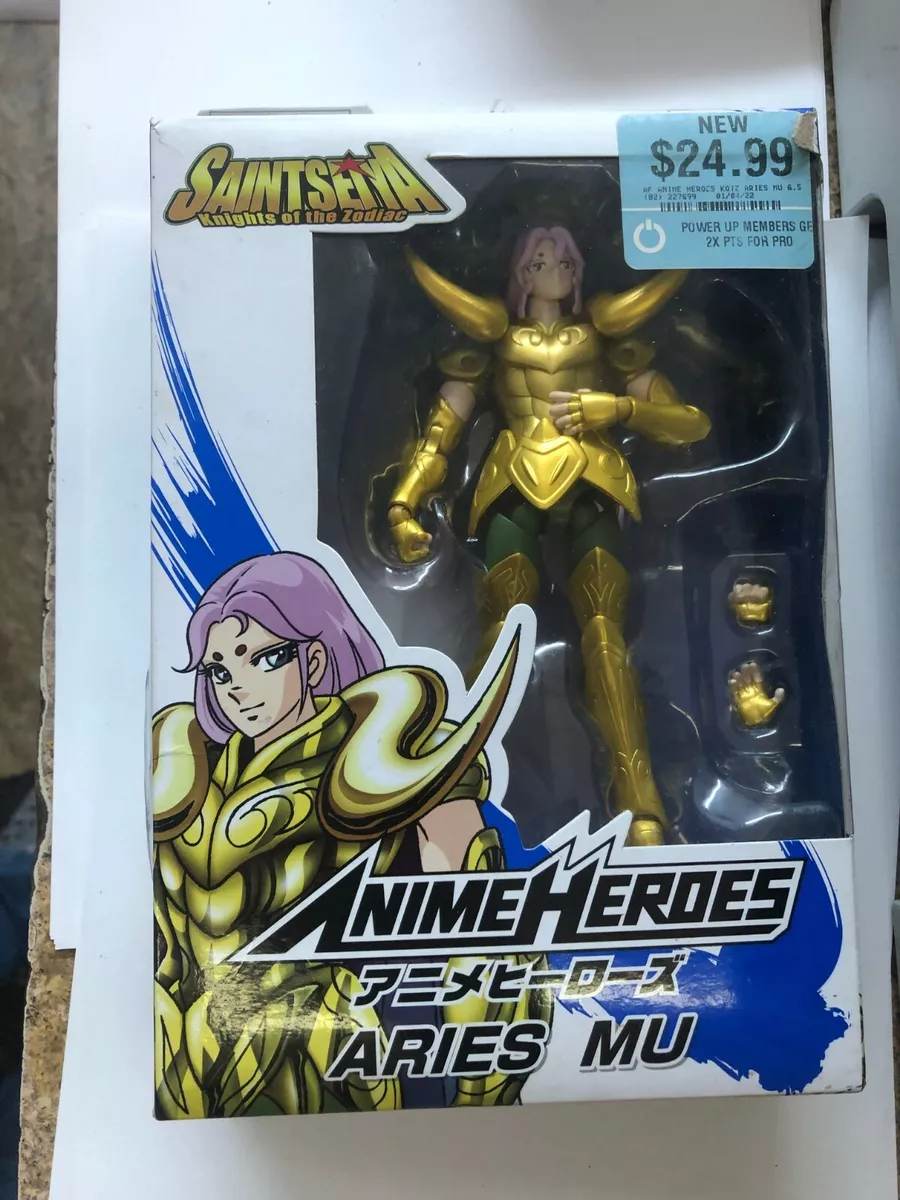 Bandai Anime Heroes 6.5 Knights Of The Zodiac Aries Mu Action Figure