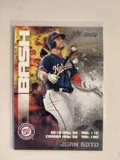 2020 Stadium Club Bash and Burn JUAN SOTO #BAB6 Washington Nationals