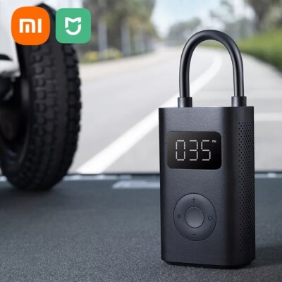 XIAOMI Mijia 1S 2000mAh 5V 150PSI Car Tire Inflator Bike Air Pump Compressor,LED
