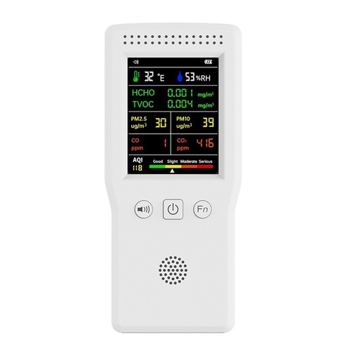 9 In 1 Air Quality Detector Hand-held High Precision Gas Detector Formaldehyde - Picture 3 of 12