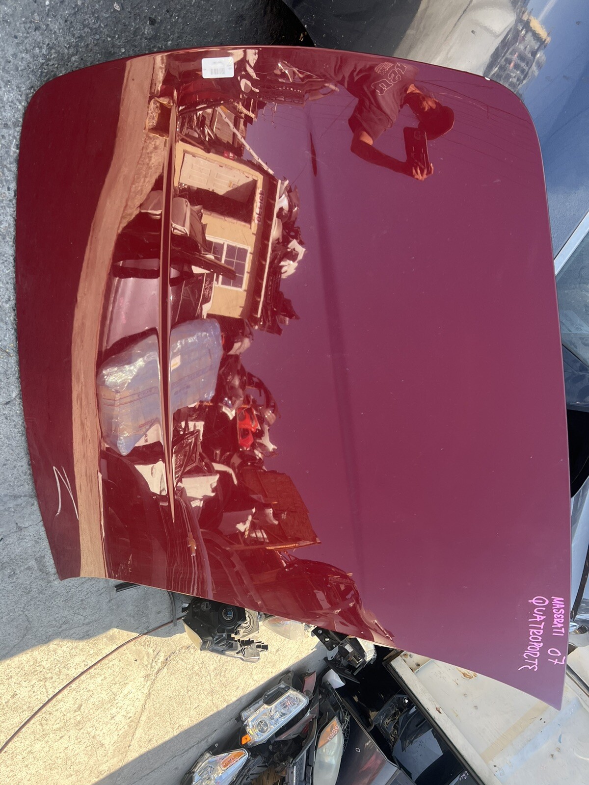 2004-2008 MASERATI QUATTROPORTE FACTORY OEM HOOD