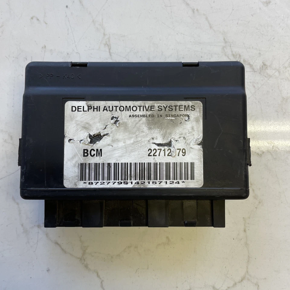 2003 - 2005 CHEVROLET CAVALIER BODY COMPUTER CONTROL MODULE BCU BCM 22712779 OEM - Image 2 of 4