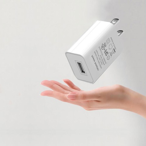 Cargador de pared puerto USB 5V 1A convertidor adaptador de corriente CA-DC enchufe de EE. UU. 5 voltios 1 amperio - Imagen 8 de 12