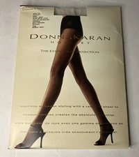 Donna Karan Hoisery - The Essentials Collection - Size Small Sheer Toe Parchment