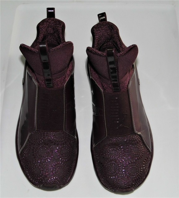 dark purple trainers