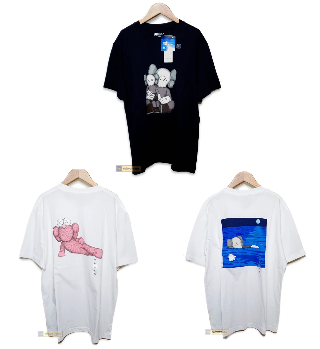 KAWS x Uniqlo Companion Tee (US Sizing) Pink Men's - SS19 - US