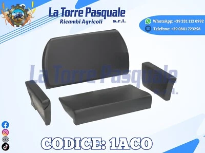 AFTERMARKET IMBOTTITURA SEDILE PER TRATTORE FIAT CINGOLATO 311C 312C 605C 355C ECC (1ACO)