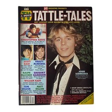 16 Magazine TV & Movie Tattle-Tales Fall 1981 John Schneider Scott Baio No Label