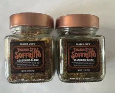 2 Jars Trader Joe's Italian Style Soffritto - Seasoning Blend 2.7 oz Each