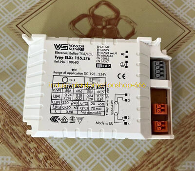 1pc NEW Type ELXc 155.378 55 60 80（W）220-240（V) electronic ballast   DHL/FedEX #