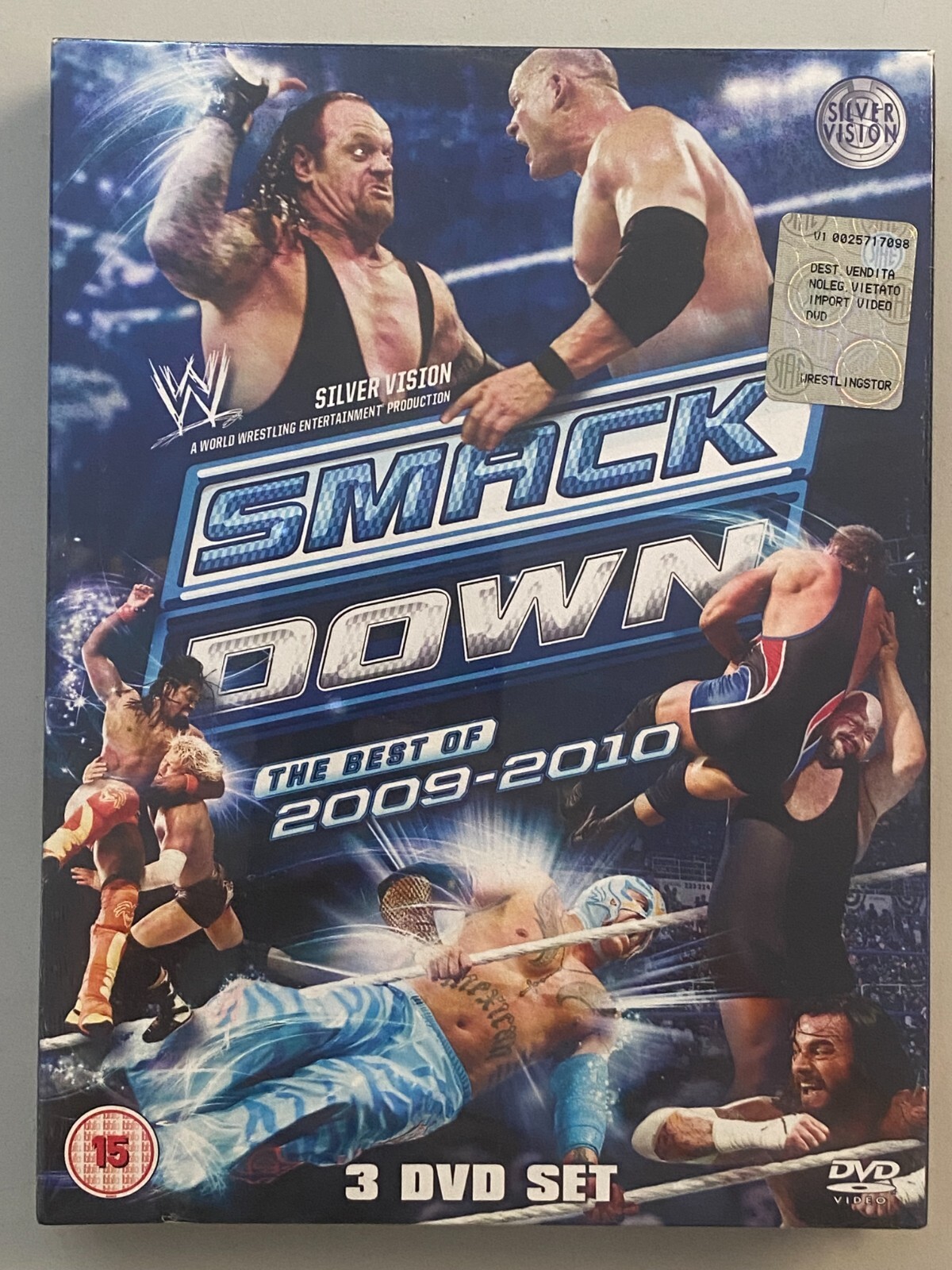 DVD WWE SMACKDOWN THE BEST OF 2009-2010 - 3-DVD-SET Silver Vision NEW & SEALED