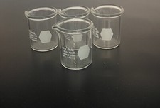 New Kimble Kimax 10ml Beaker, Ser of 4