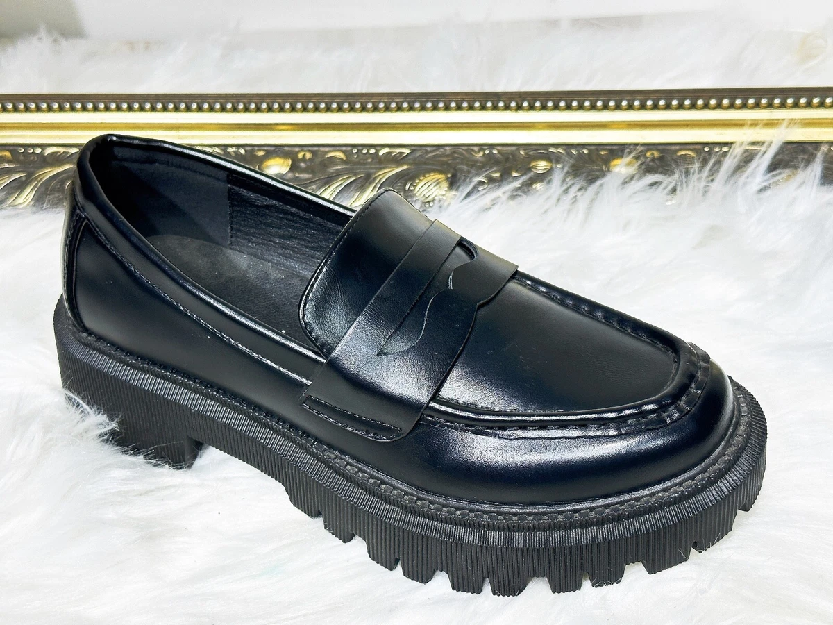 Chunky sales sole loafers