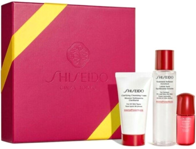 SHISEIDO GINZA TOKYO THE GIFT OF CLEANSING ESSENTIALS 3 PCS TRAVEL GIFT SET NEW