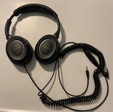 Over the Ear Headband Headphones Plug In - Black AVANTREE