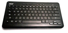 Acer Wireless Keyboard No USB Receiver KBRF51211 FOR PARTS OR REPAIR.