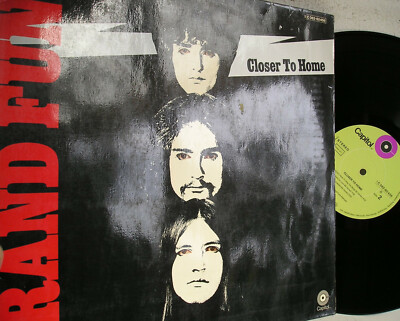Grand Funk Railroad Close To Home LAMINATED COVER LP Germany 1st Press 1970