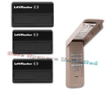 Liftmaster ACKIT 315Mhz Access Value Pack (3) 371LM Remotes & (1) 877Max Keypad