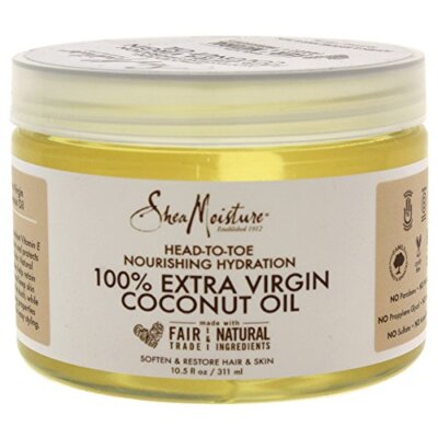 Shea Moisture 100% Extra Virgin Coconut Oil  Assorted Scents , Sizes 