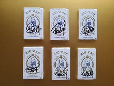 Tommy Chong Signed ,Autographed Zig Zag Rolling Papers NO INSCRIPTION !