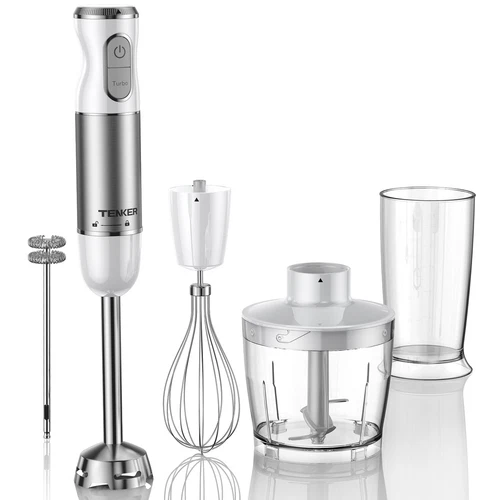 30 Speed Immersion Blender Handheld Blender Electric 5-in-1 Hand Blender Chopper