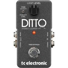TC Electronic Ditto Stereo Looper Guitar Effects Pedal