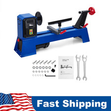 14" x 20" Benchtop Wood Lathe Power Wood Lathe 4 Variable Speed 1040-2980 RPM