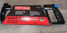 Sears Craftsman USA Nos Blue Knob 12” Hacksaw Sexy Saw 36133 Tubular Frame