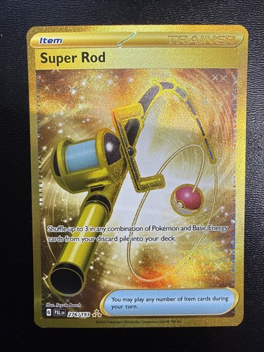 Pokémon Super Rod 276/193 Paldea Evolved Holo Hyper Rare Trainer