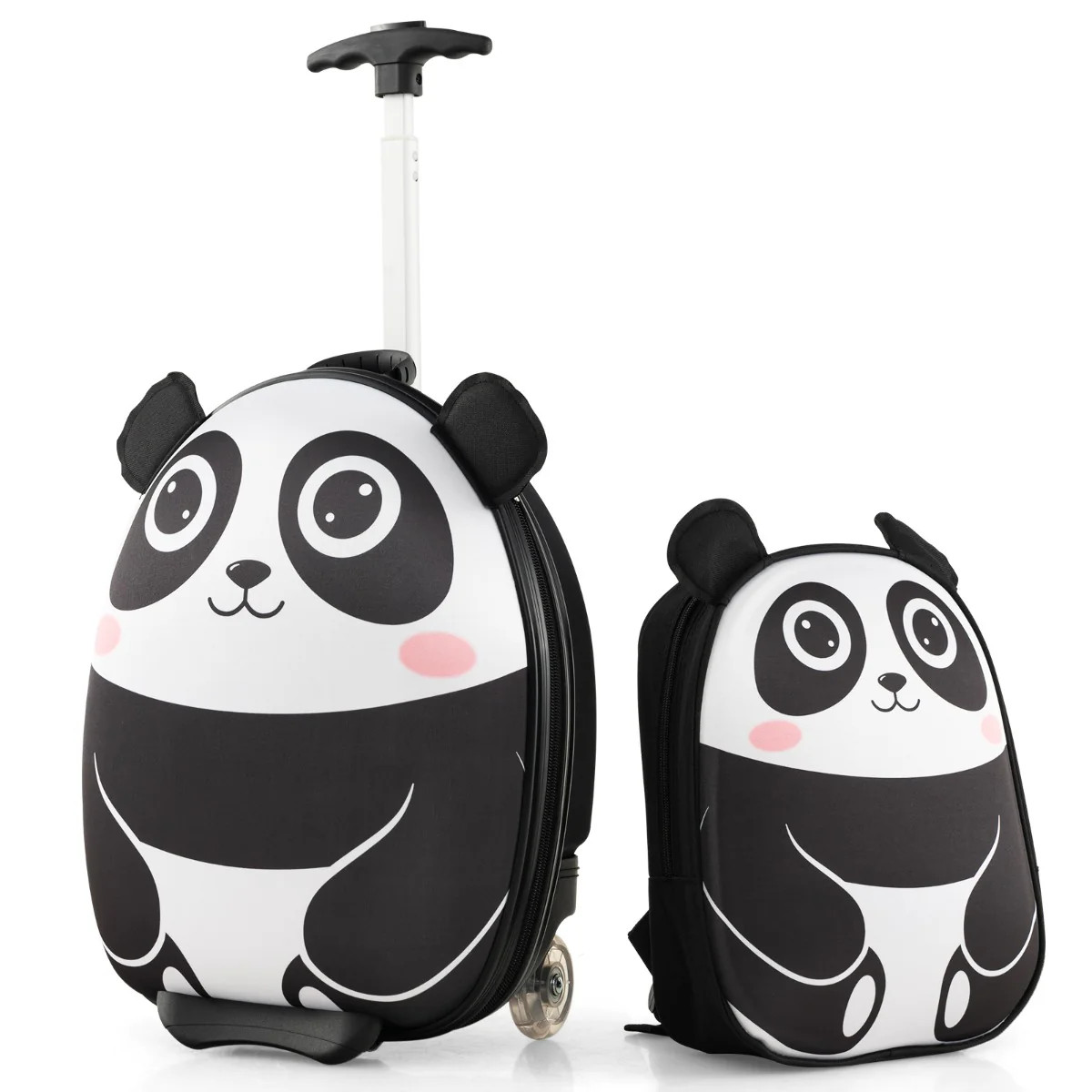 Valise enfant qui se glisse sous le siège lot de 2 bagages cabine compacts motif A