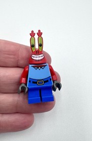 LEGO Mr Krabs Minifigure SpongeBob SquarePants 3833 bob023 CMF Lot Retired Rare 