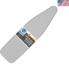 Ironing Board Cover and Pad Standard Size Silicone Coated 4 Layers 15x54 inch